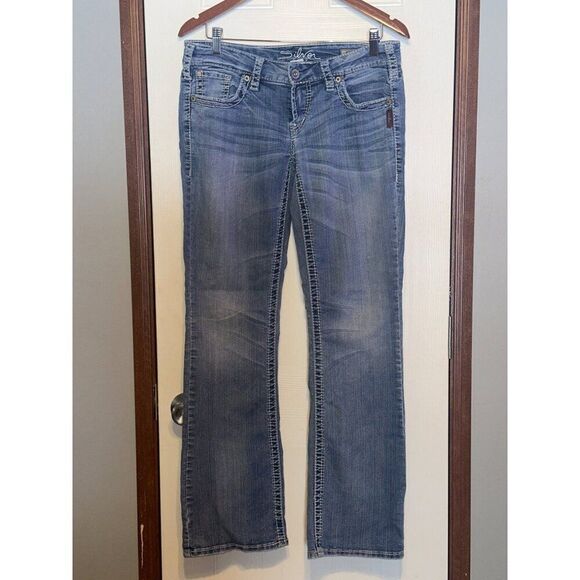 Silver Jeans AIKO Lower Rise Bootcut Jeans Size 29 - Picture 1 of 15